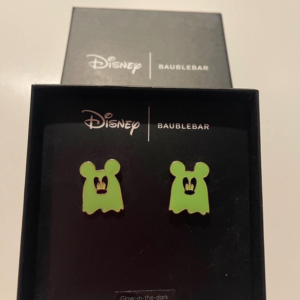 BaubleBar Glow-in-the-Dark Earrings - Green